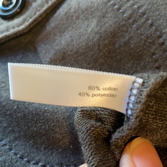 Fashion Bug Women’s Dark Gray Heather Jacket Sz L - Picture 8 of 8